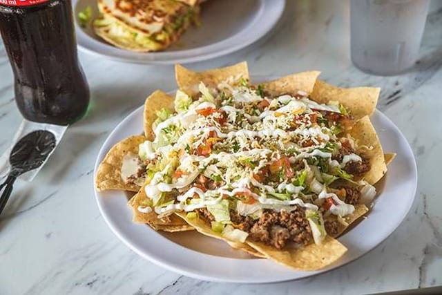 Cheese Nachos.