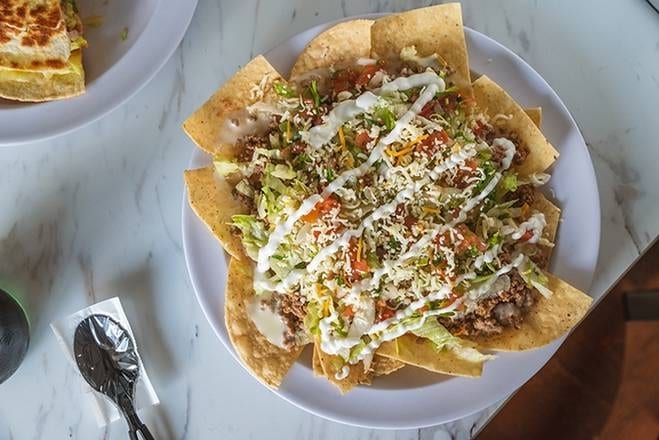 Vegetarian Nachos.