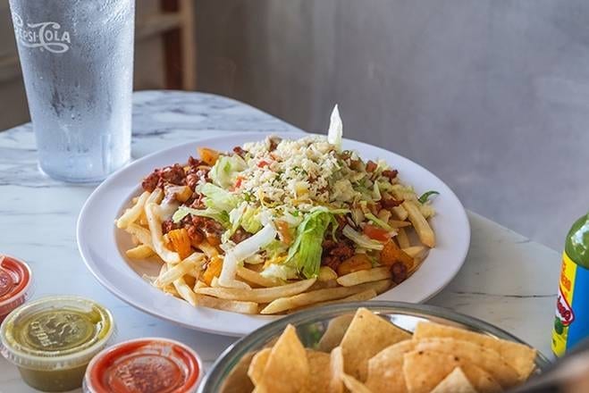 Vegetarian Bla Bla Fries.
